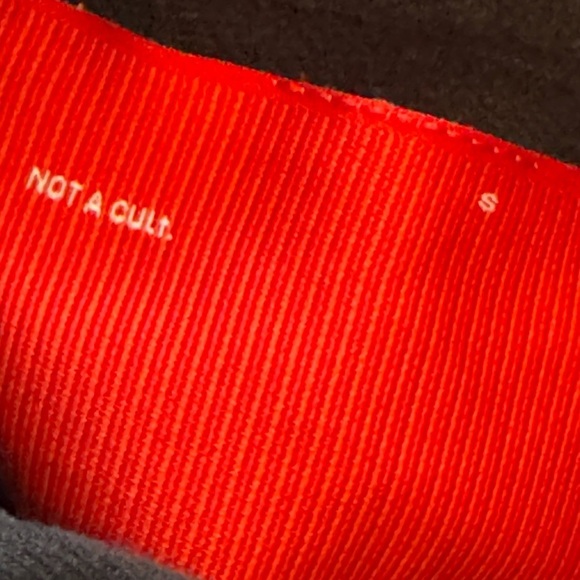 Saint Jhn Not A Cult Black Long Sleeve Heavy Thick Printed Hoodie Size Small - Picture 8 of 13